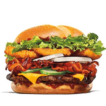 Summer Crunch Beef Burger