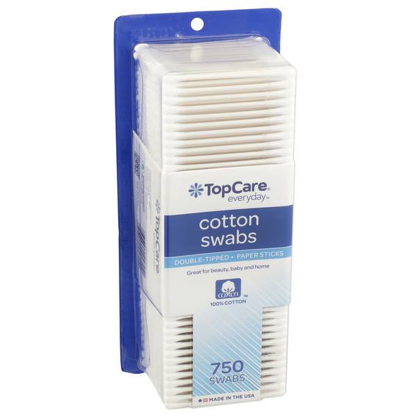 Topcare Everyday Double Tipped Cotton Swabs (750 ct)