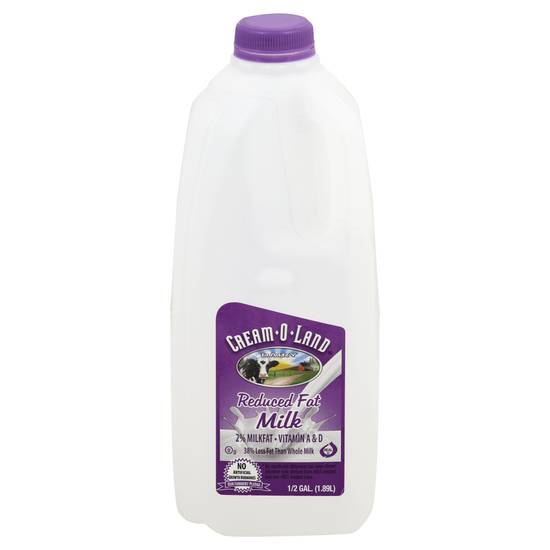 Cream-O-Land Reduced 2% Milk (1/2 gal)