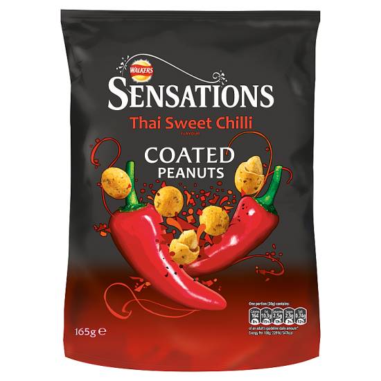 Walkers Sensations Thai Sweet Chilli Coated Sharing Peanuts