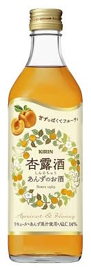 296064:キリン 杏露酒 (シンルチュウ/アンズ) 500ML / Kirin, Shinluchu, Apricot Liqueur, 500ML