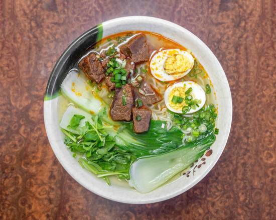 Beef Ramen Soup (Spicy)