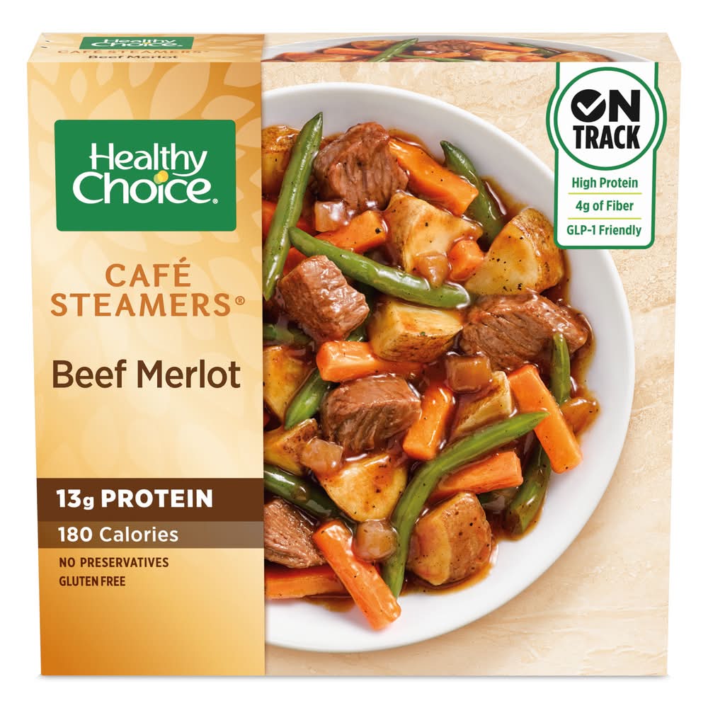 Healthy Choice Cafe Steamers Merlot Meal, Beef (9.5 oz)