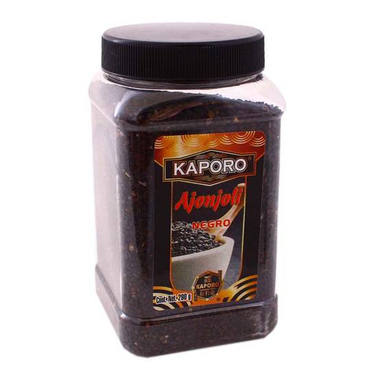 Kaporo ajonjolí negro (frasco 290 g)