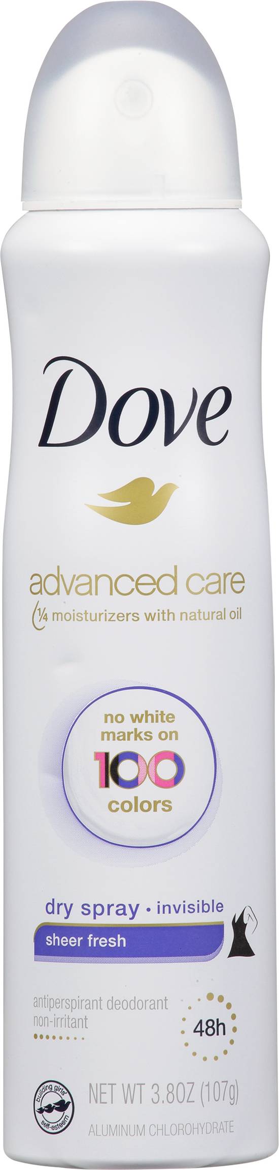 Dove Advanced Care Dry Spray Invisible Sheer Fresh Antiperspirant Deodorant