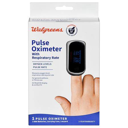 Walgreens Respiratory Rate Pulse Oximeter