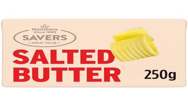 Morrisons Savers Salted Butter 250g