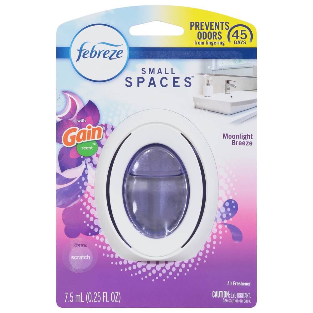 Febreze Small Spaces Moonlight Breeze Air Freshener With Gain Scent 0.25 fl oz