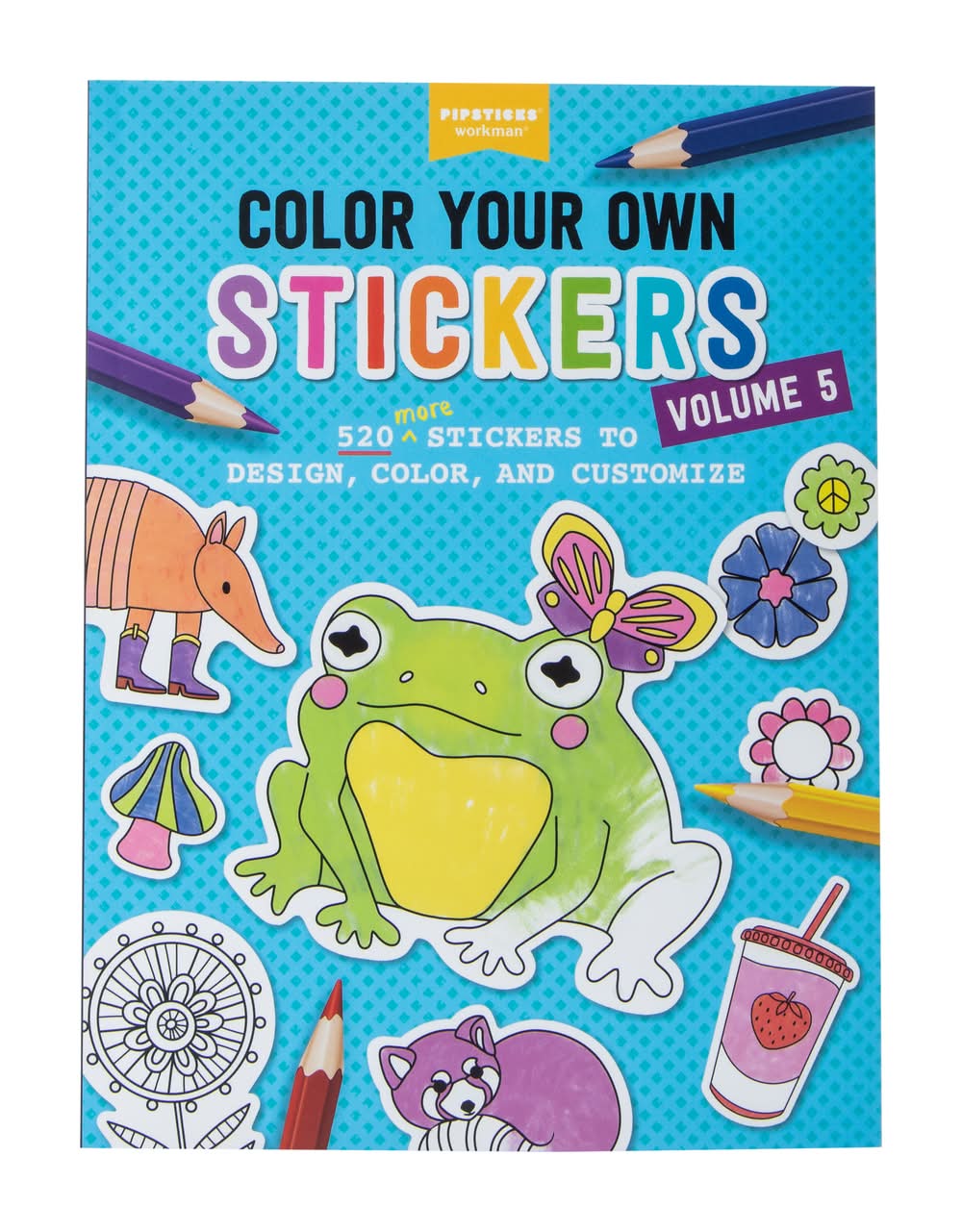 Color Your Own Stickers Book Vol.5