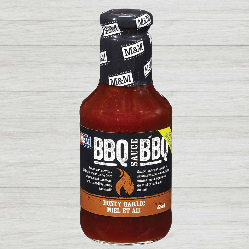 M&M Food Market · Honey Garlic BBQ Sauce (425 ml)