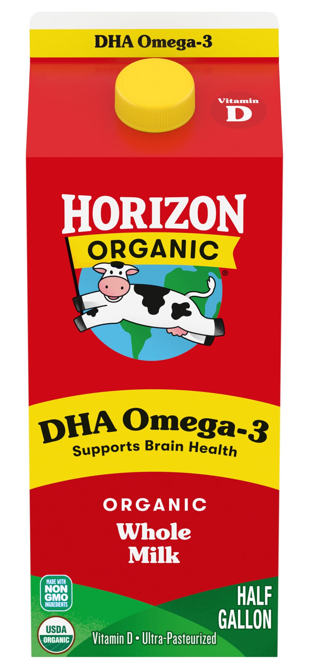 Horizon Organic Organic Dha Omega 3 Vitamin D Whole Milk (64 fl oz)