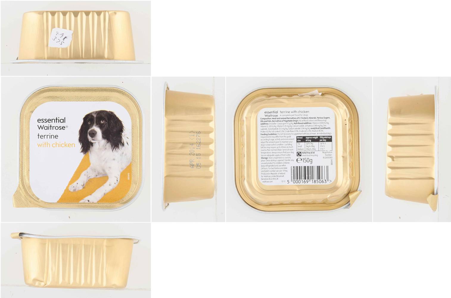 Essential Waitrose Terrine With Chicken Dog Food