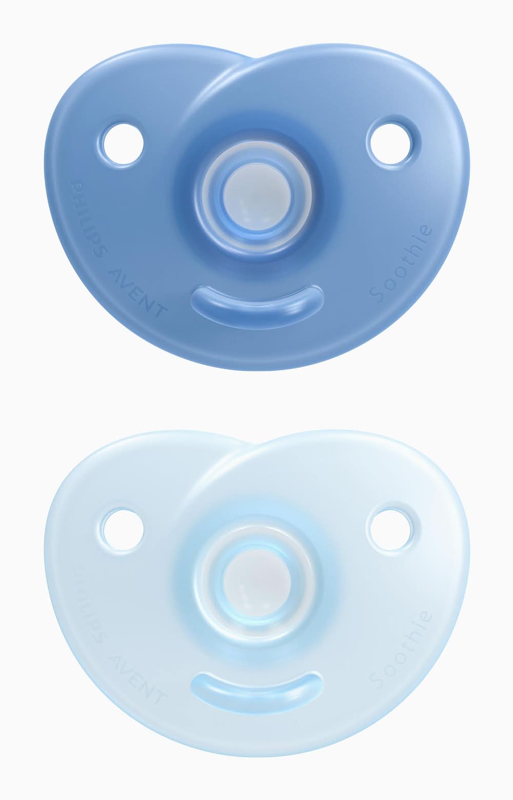 2 Chupetas Soothie Silicone Philips Avent Blue 0-6M (Única - Único)
