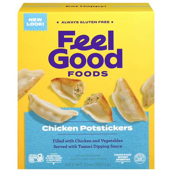 Feel Good Foods Gluten Free Chicken Potstickers (10 oz)