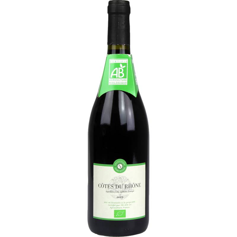 Vin rouge Bio PIERRE ROUGON 75cl