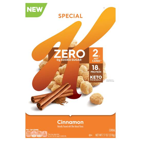 Special K Zero Sugar Cereal (cinnamon )