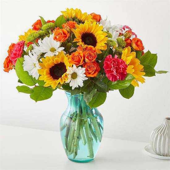 Sun Drenched Blooms Bouquet Exquisite