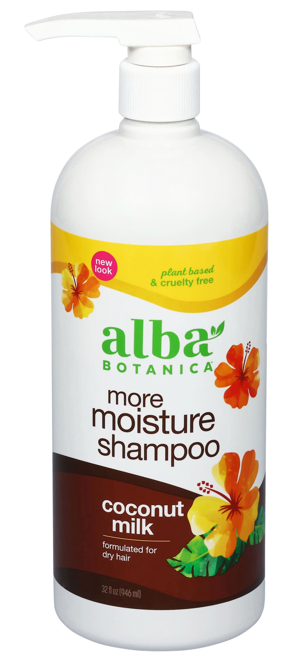 Alba Botanica Moisture Coconut Milk Shampoo (2.09 lbs)