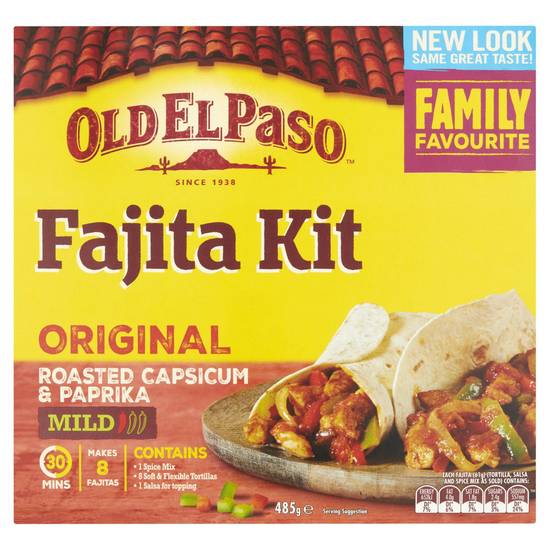 Old El Paso Fajita Kit Mild Mexican Style 485g