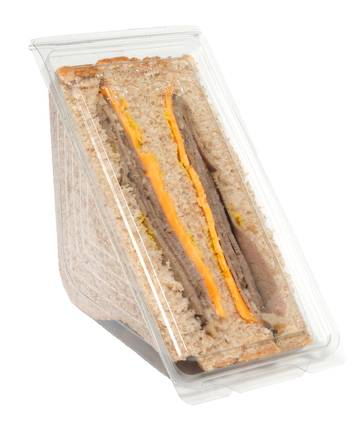 Whole Wheat Roast Beef Cheese Sandwich