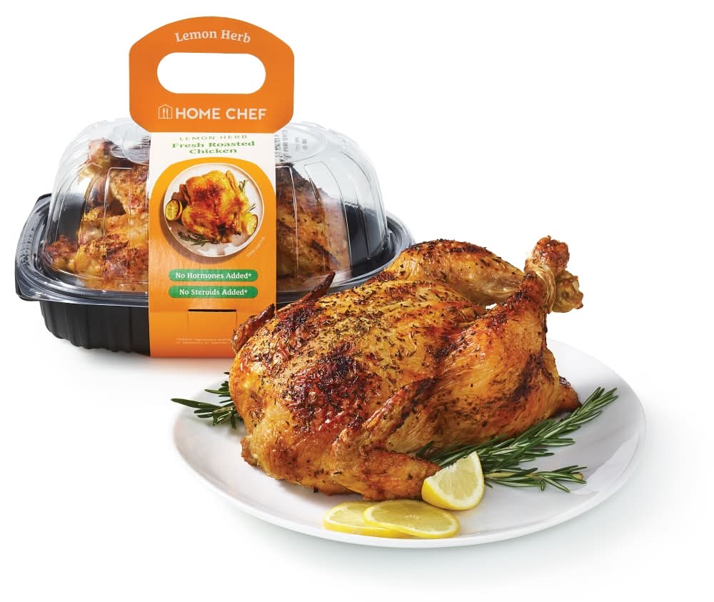Home Chef Lemon Herb Fresh Roasted Whole Chicken