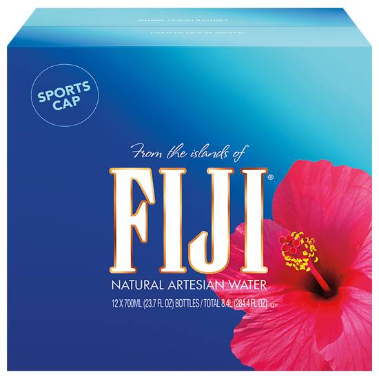 Fiji Natural Artesian Waterr (12 ct, 23.7 fl oz)