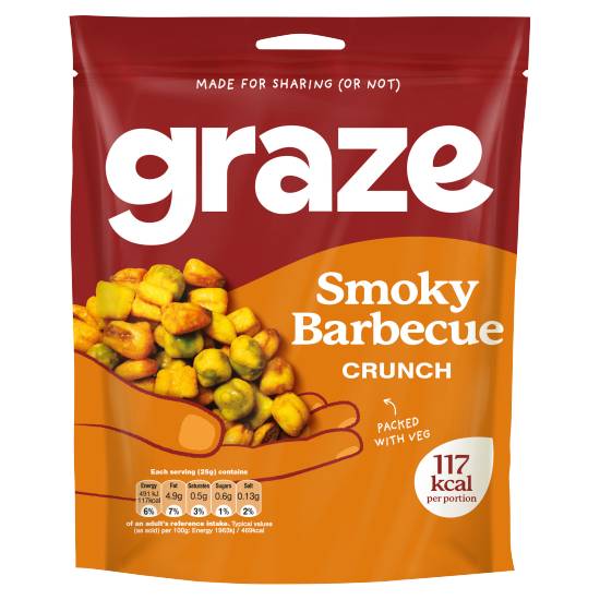 Graze Smoky Barbecue Crunch 100g