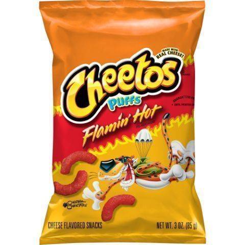 Cheetos Flamin Hot Jumbo Puffs 3oz