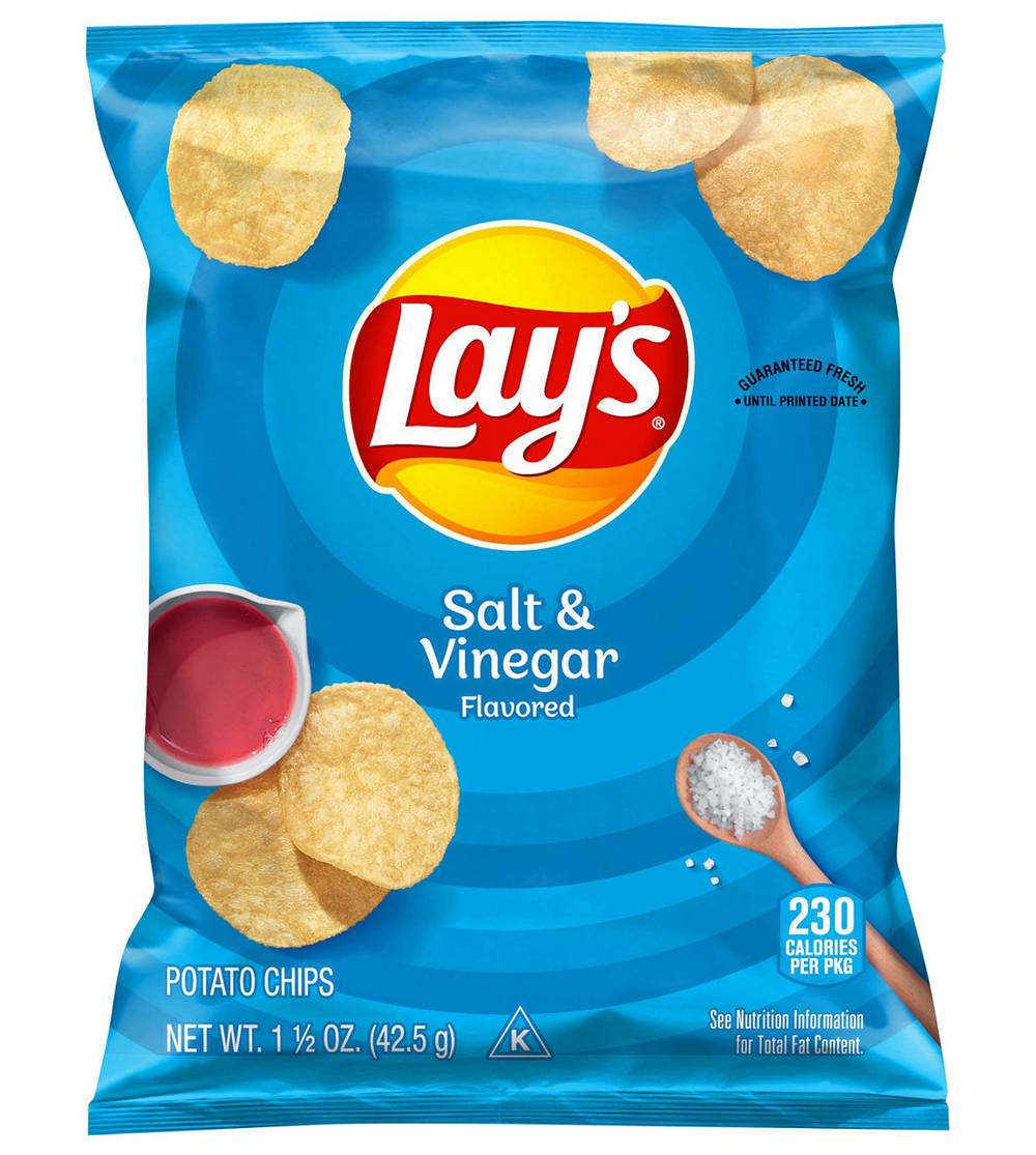 Lay's Potato Chips, Salt & Vinegar