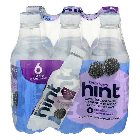 Hint Blackberry Infused Water (6 ct, 16 fl oz)