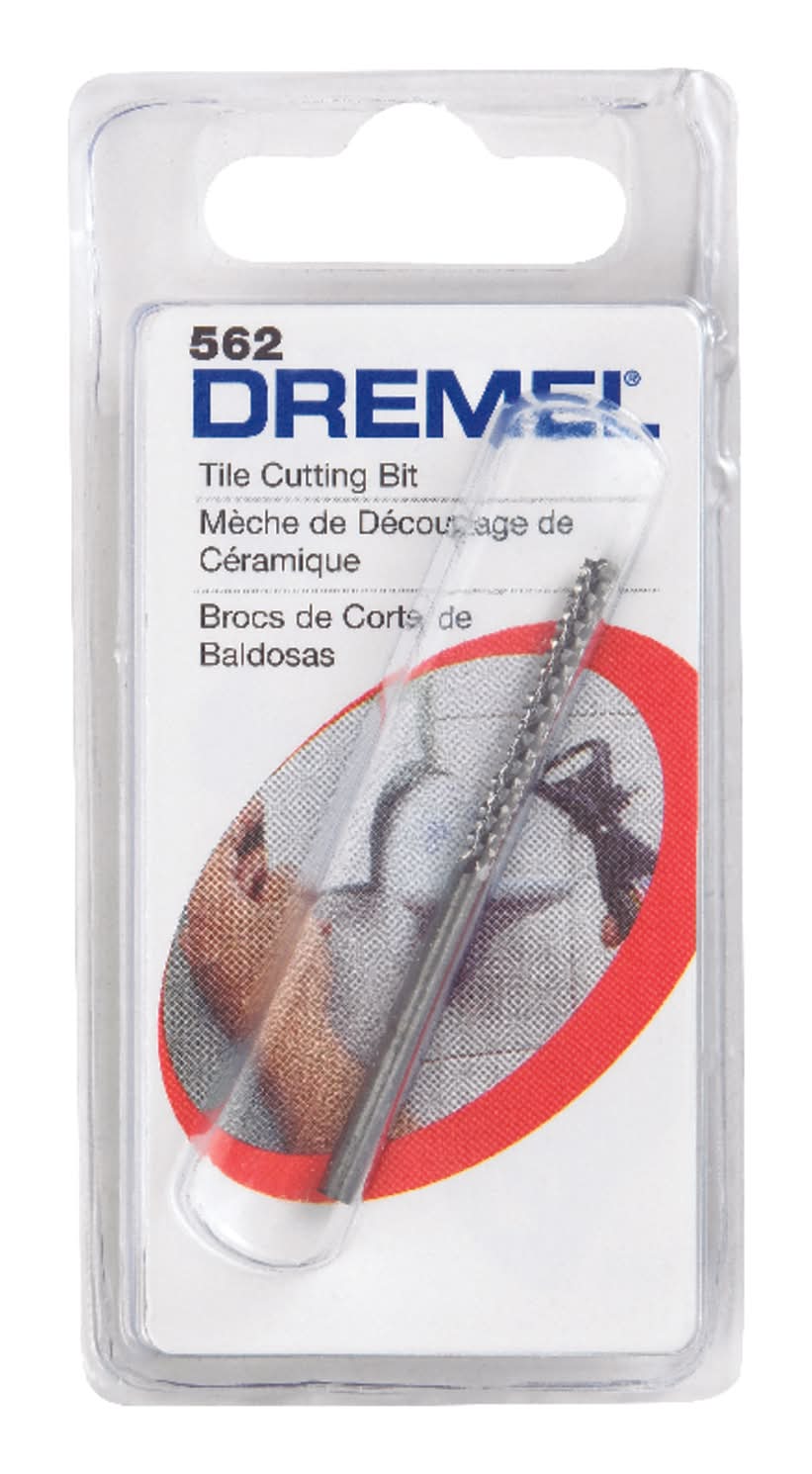Dremel 1-1/2 In. L High Speed Steel Tile Cutting Bit 1 Pk