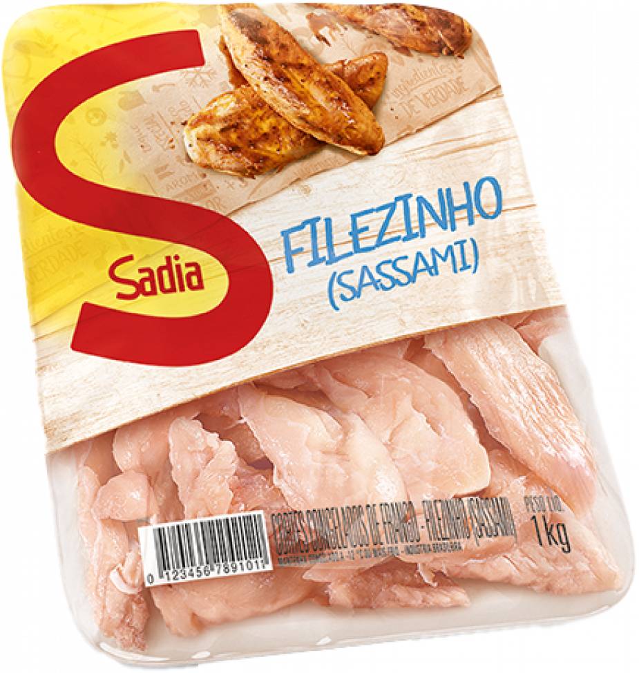 Sadia filezinho de frango sassami congelado (1 kg)