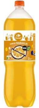 Refresco naranja Zero Carrefour Classic' botella 2 l