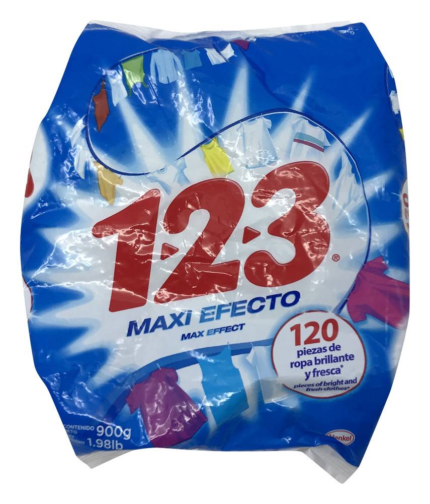 1-2-3 Maxi Efecto Detergent (1.98 lbs)