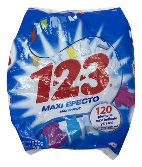 123 Maxi Efecto Detergent (1.98 lb)