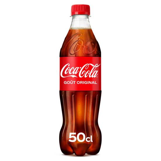 Coca-Cola - Boisson rafraîchissante goût original (500 ml)