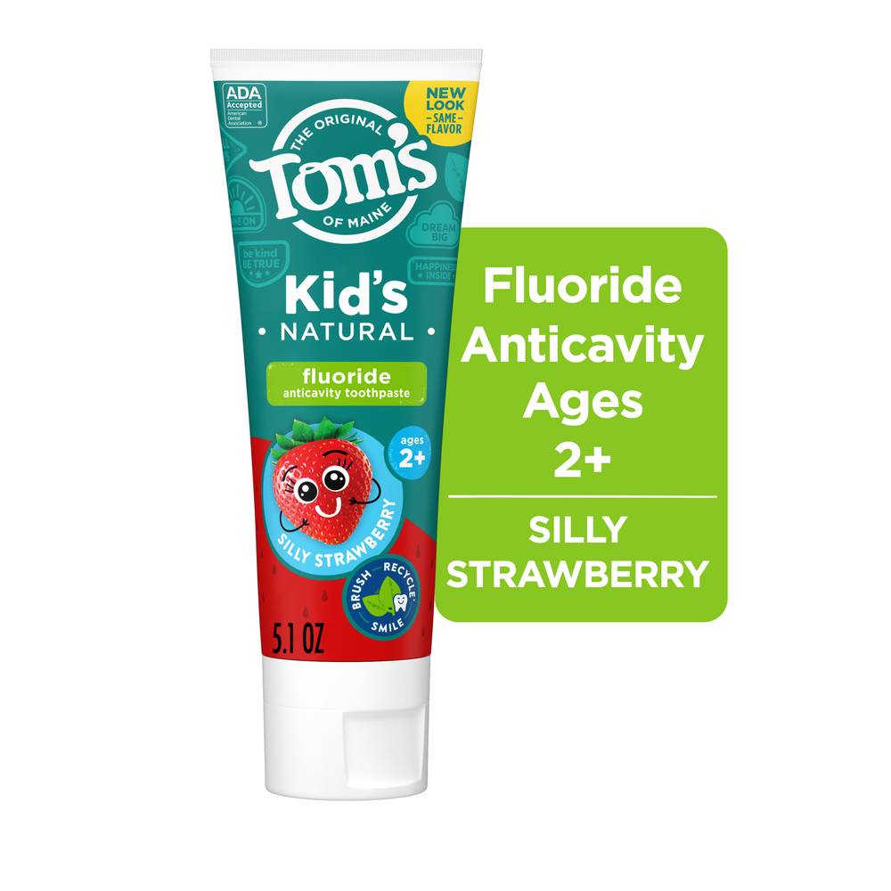 Tom's of Maine Children's Natural Silly Strawberry Toothpaste (5.1 oz)