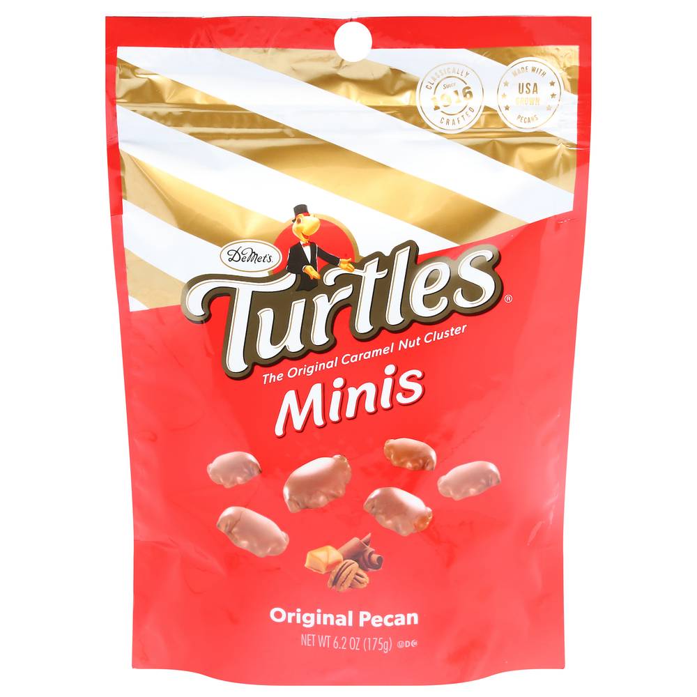 DeMet's Turtles Organic Minis, Caramel (1.1 oz)