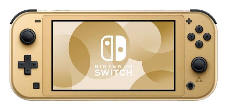 Ninten consola nintendo switch lite edición especial zelda hyrule