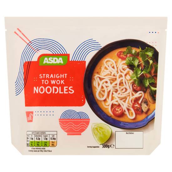 Asda Straight to Wok Noodles 300g