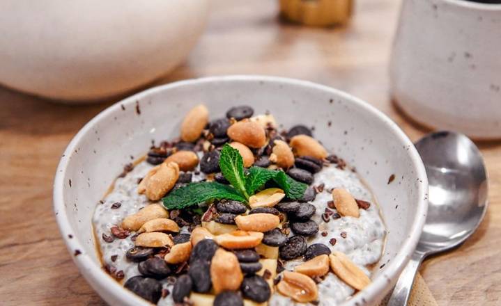 Chia Snickers Bowl