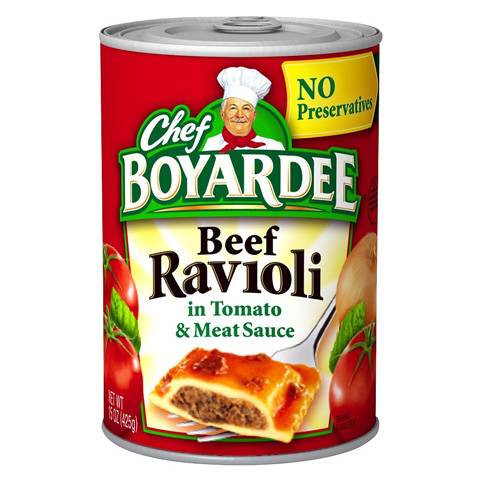 Chef Boyardee Beef Ravioli 15oz