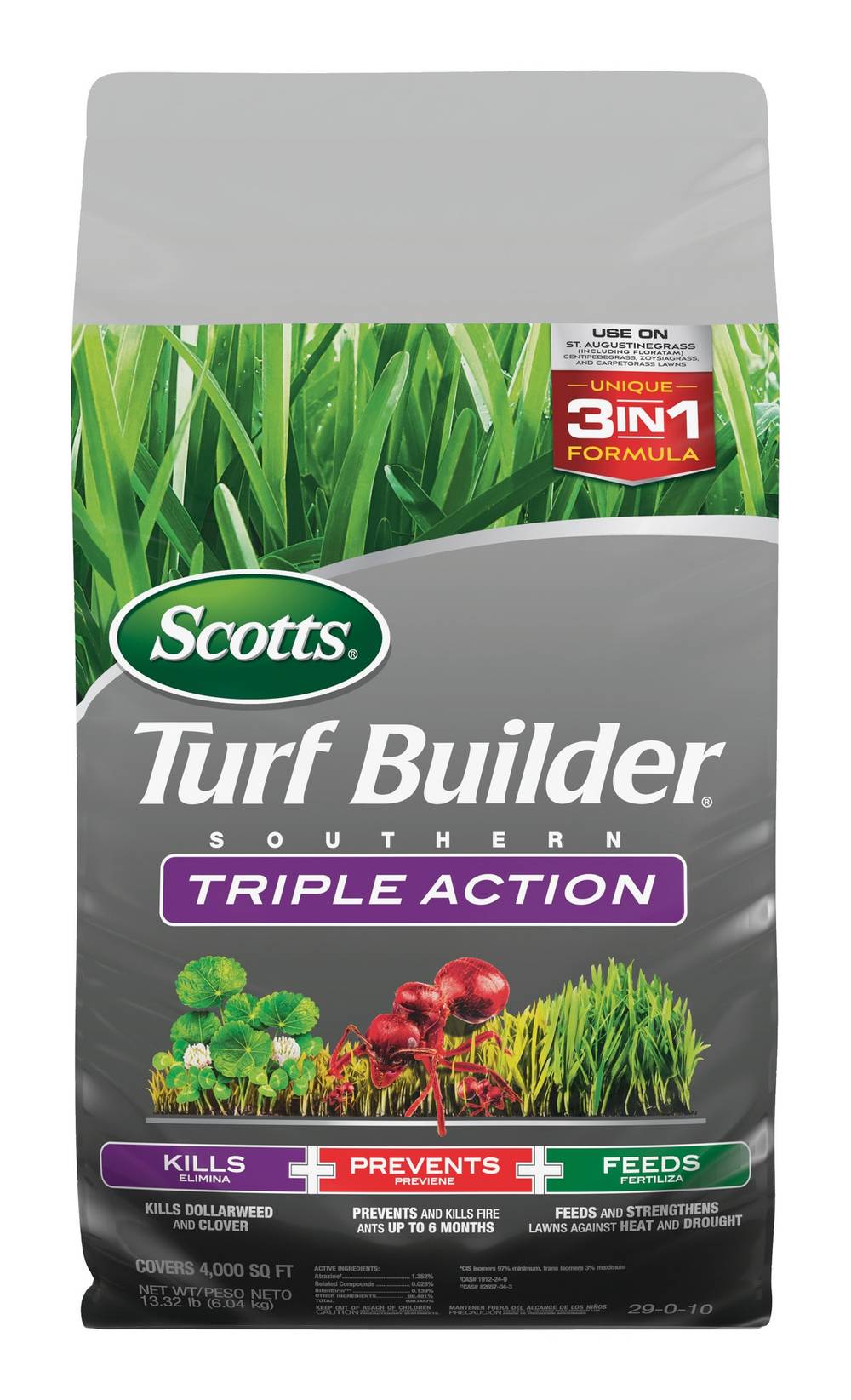 Scotts Turf Builder Southern Triple Action Fertilizer