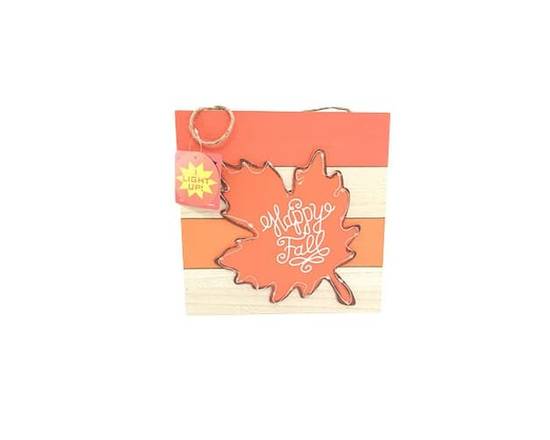 Ag Sourcing · Pumpkin Leaf Wall Decor (1 ct)