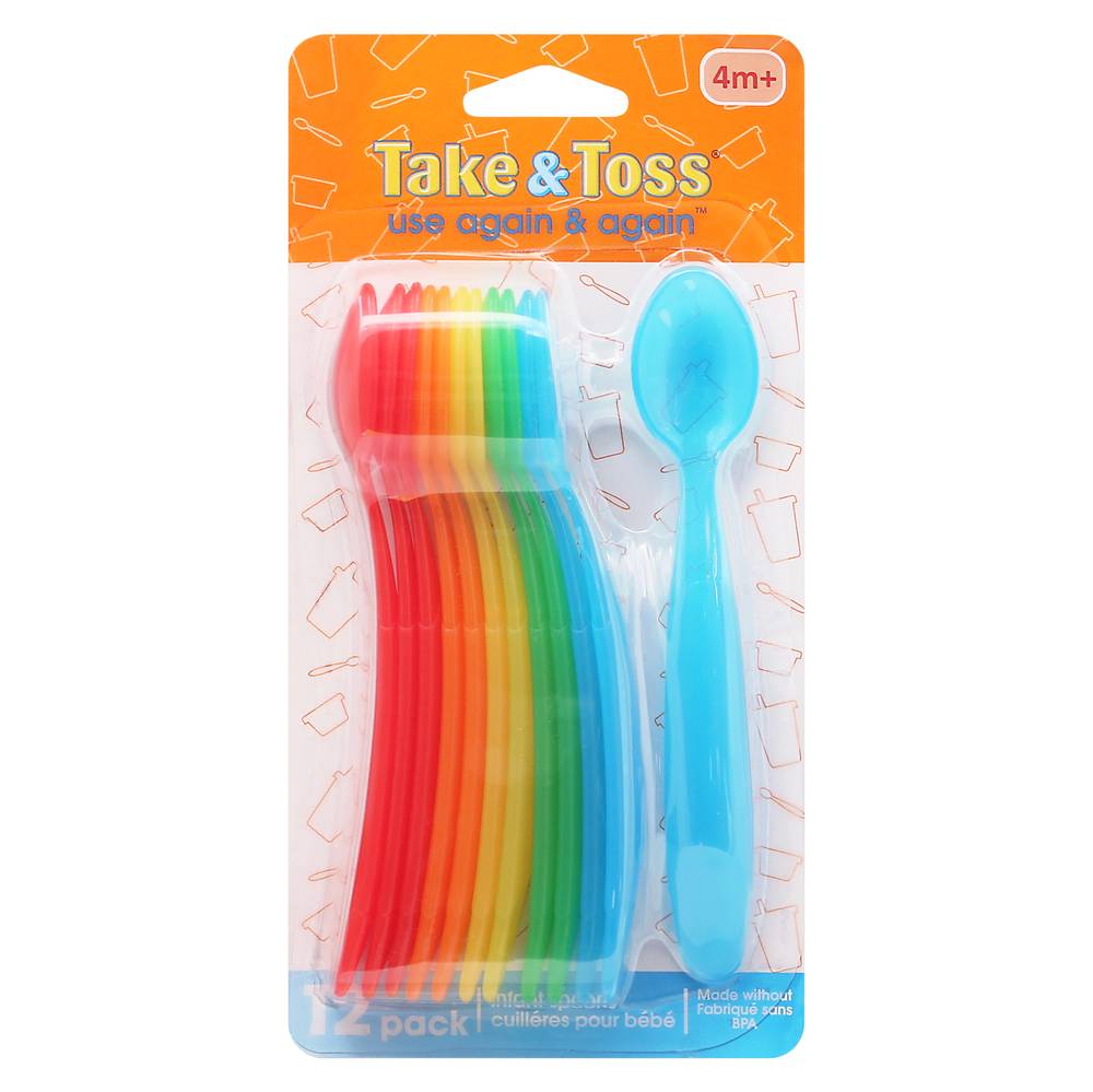 Take & Toss 4M+ Infant Spoons