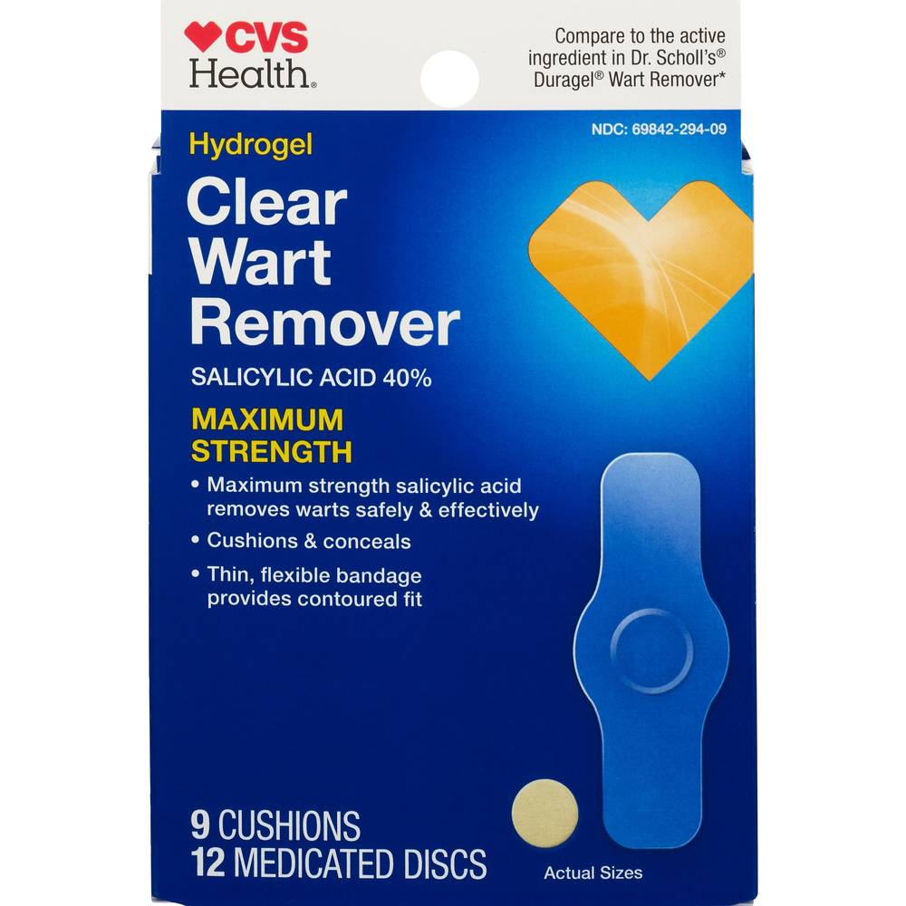 CVS Health Hydrogel Clean Wart Remover (21 ct)