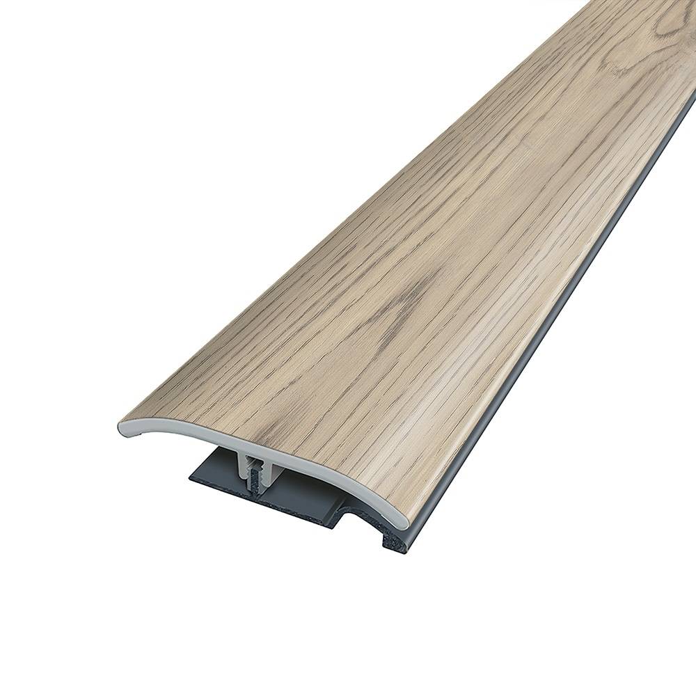 Project Source Platinum 0.23-in T x 2-in W x 78.7-in L Vinyl Multi-purpose Floor Moulding | V4N1S-06640