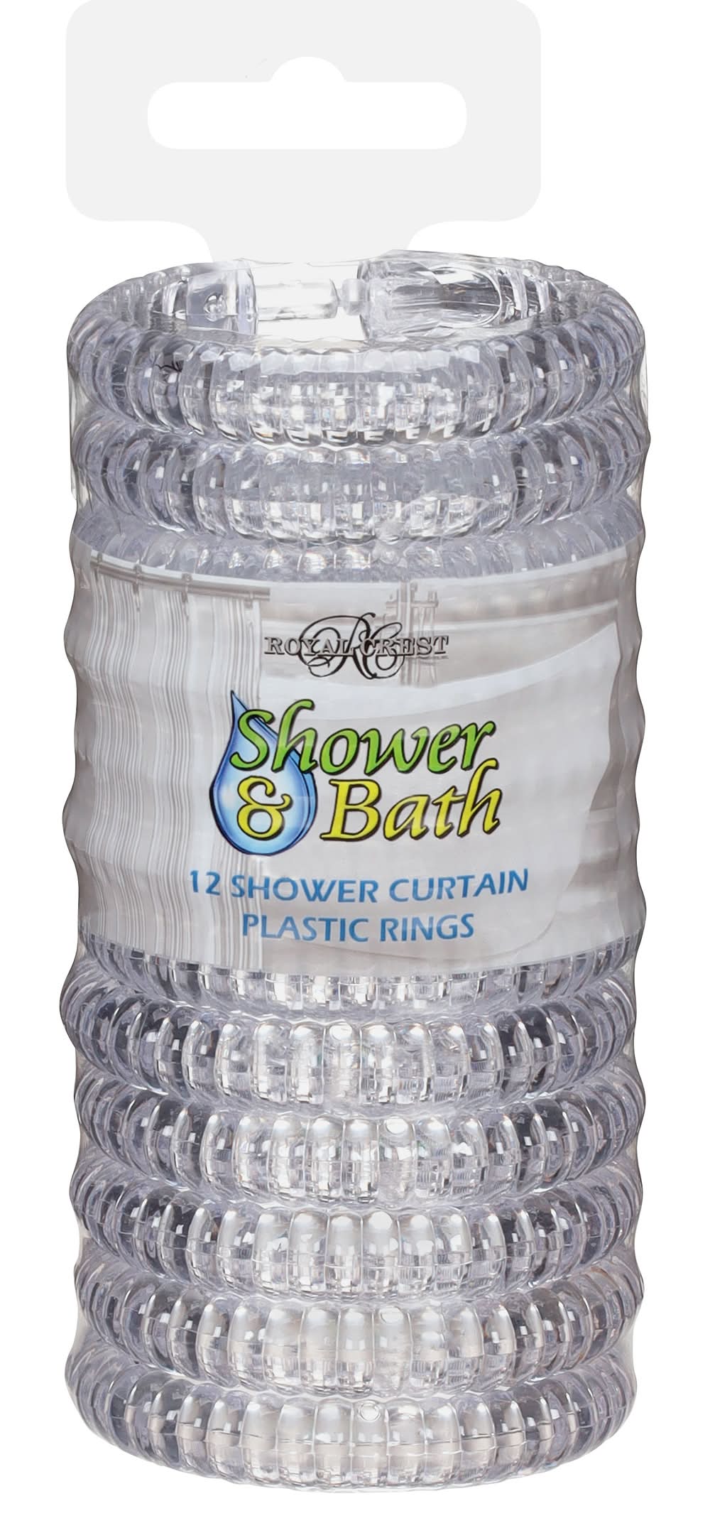 Royal Crest Shower Curtain Rings