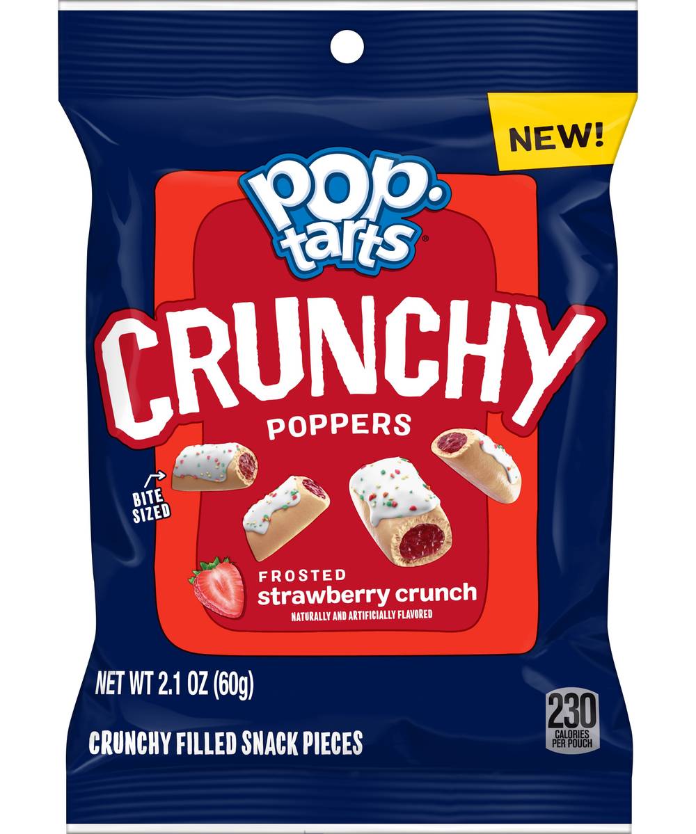 Pop-Tarts Crunchy Poppers, Strawberry (2.1 oz)