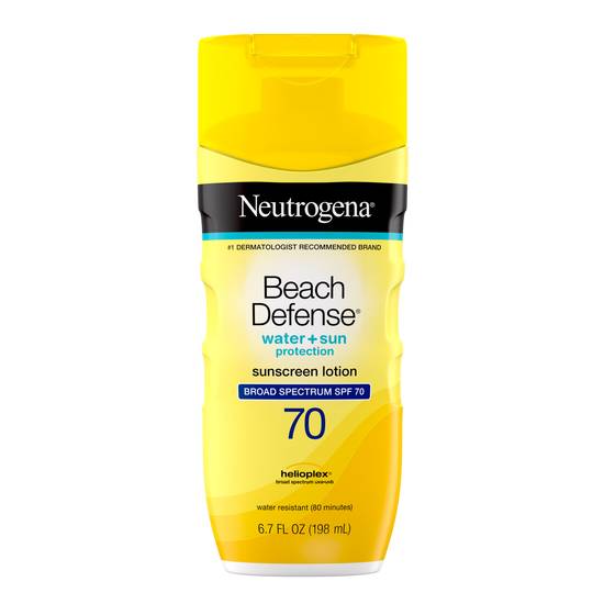 Neutrogena Beach Defense Sunscreen Lotion with SPF 70 (6.7 oz)